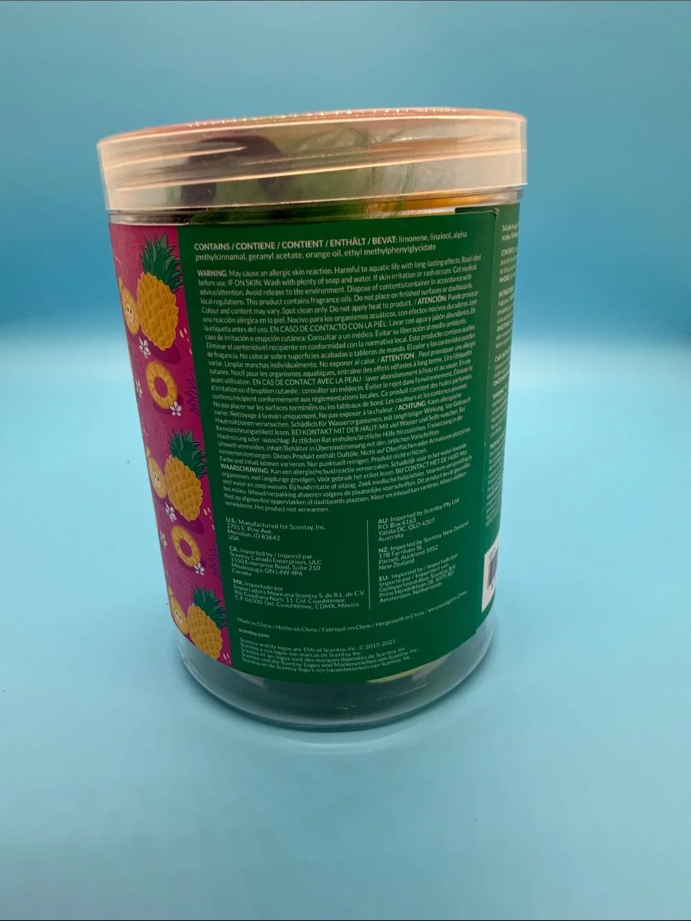 Scentsy item tropical